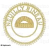 Badge / Macaron GLNF – Grande tenue provinciale – Grand Surintendant – Neuilly Bineau – Brodé main